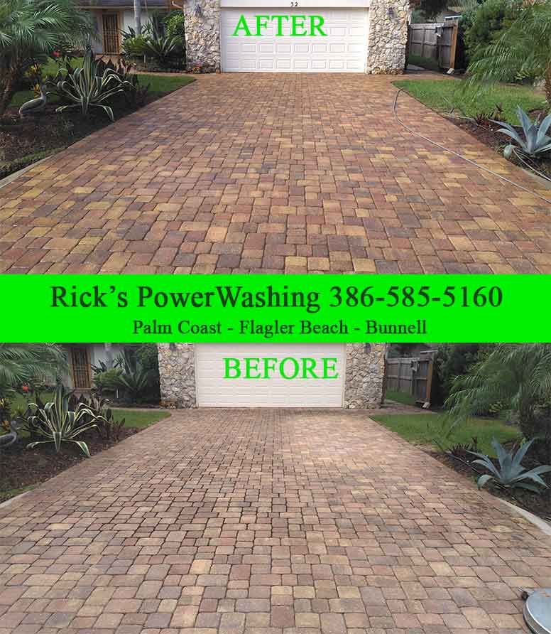 Driveway & Paver Pressure Washing